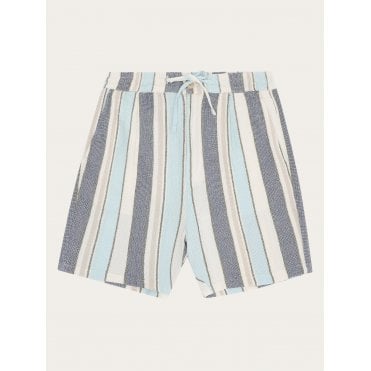 Fig Loose Striped Shorts