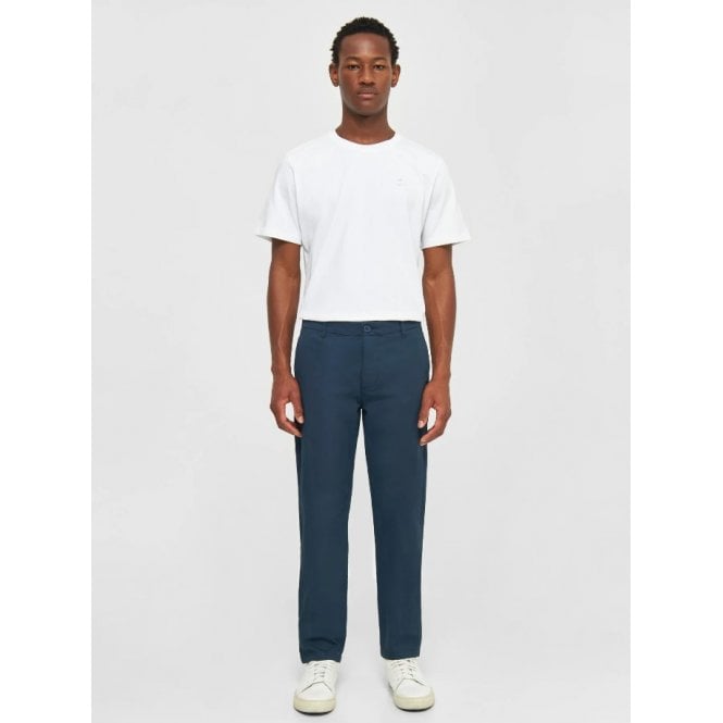 Knowledge Cotton CHUCK regular chino poplin pants - GOTS/Vegan