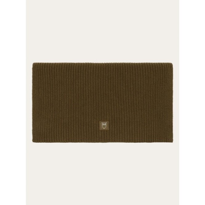 Knowledge Cotton Rib knit scarf - GOTS/Vegan