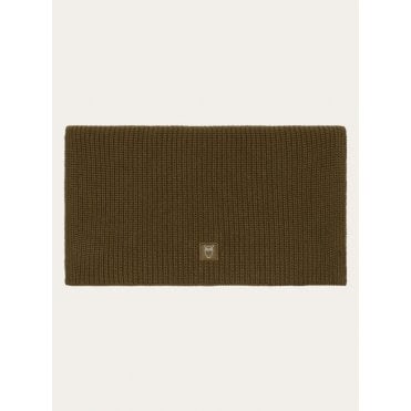 Rib knit scarf - GOTS/Vegan