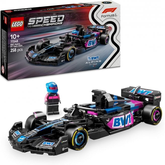 LEGO BWT Alpine F1® Team A524 Race Car