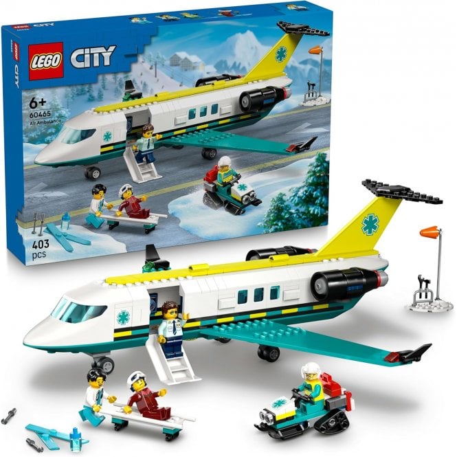 LEGO City Emergency Air Ambulance Airplane