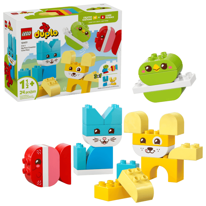 LEGO Duplo 3 in 1 Creative Cute Pets 10477