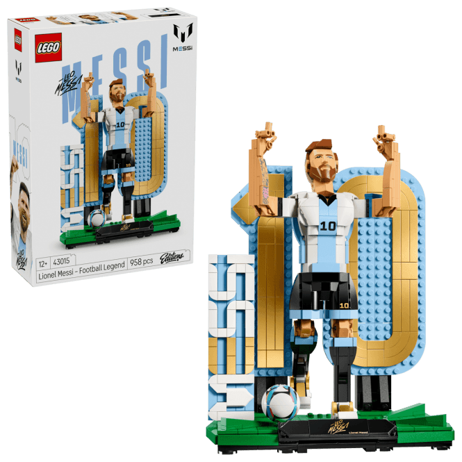 LEGO Editions Lionel Messi – Football Legend 43015