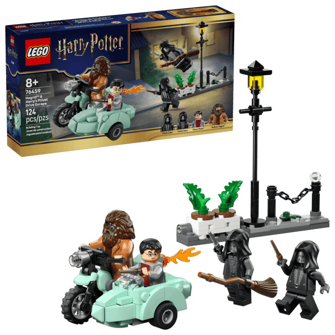 LEGO Harry Potter™ Hagrid™ & Harrys Privet Drive Escape 76459