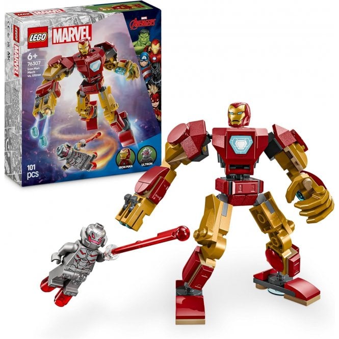 LEGO Iron Man Mech vs. Ultron