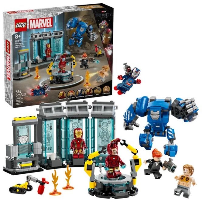 LEGO Iron Man's Laboratory: Hall of Armor