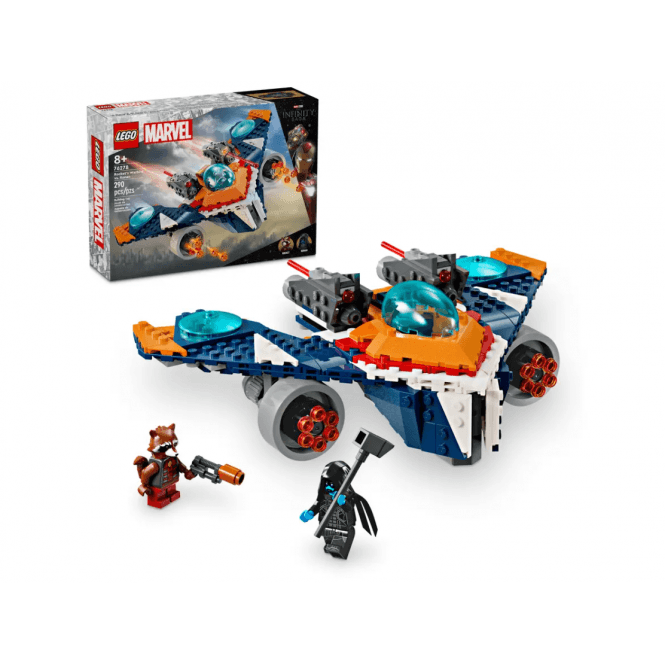 LEGO MARVEL Rockets Warbird vs. Ronan