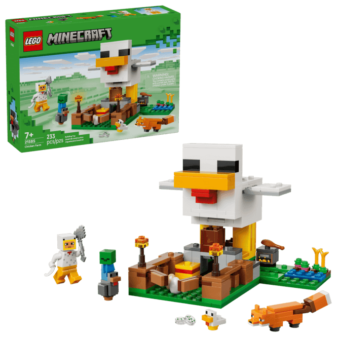 LEGO Minecraft® Chicken Farm 21585