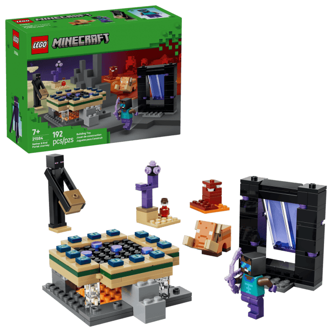 LEGO Minecraft® Nether & End Portal Journey 21584
