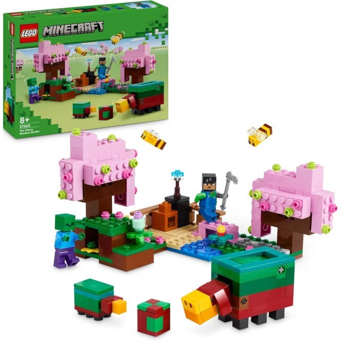 LEGO Minecraft® The Cherry Blossom Garden