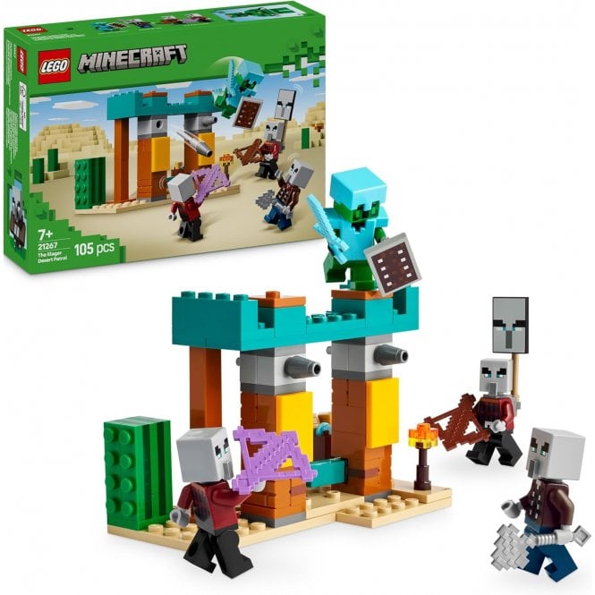 LEGO Minecraft® The Illager Desert Patrol