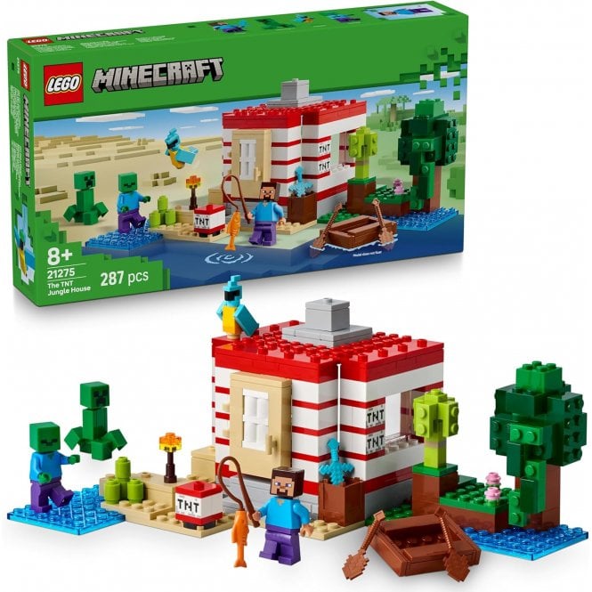 LEGO Minecraft® The TNT Jungle House