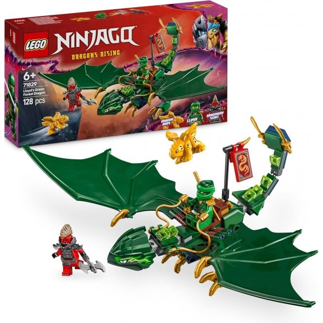 LEGO Ninjago Lloyds Green Forest Dragon