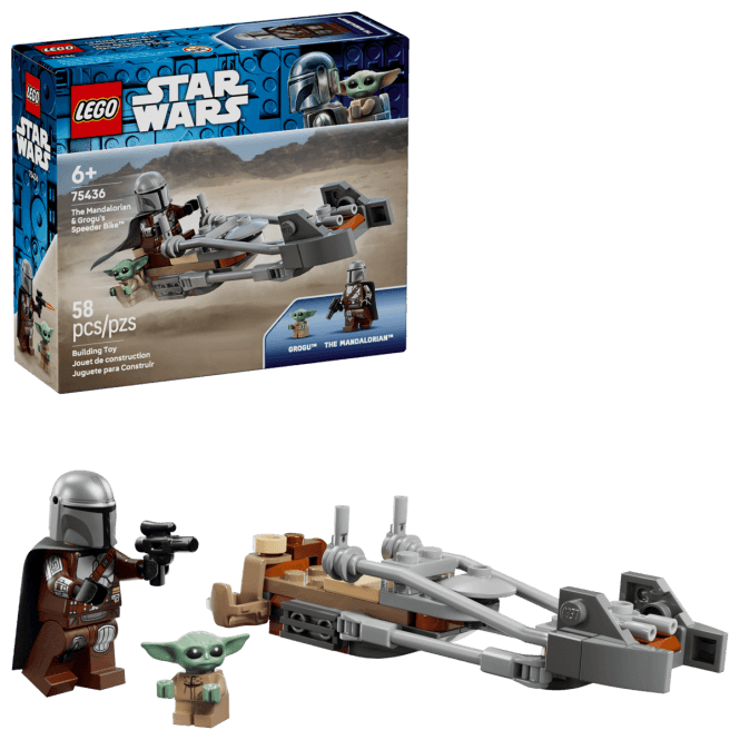LEGO Star Wars The Mandalorian & Grogu's Speeder Bike™ 75436