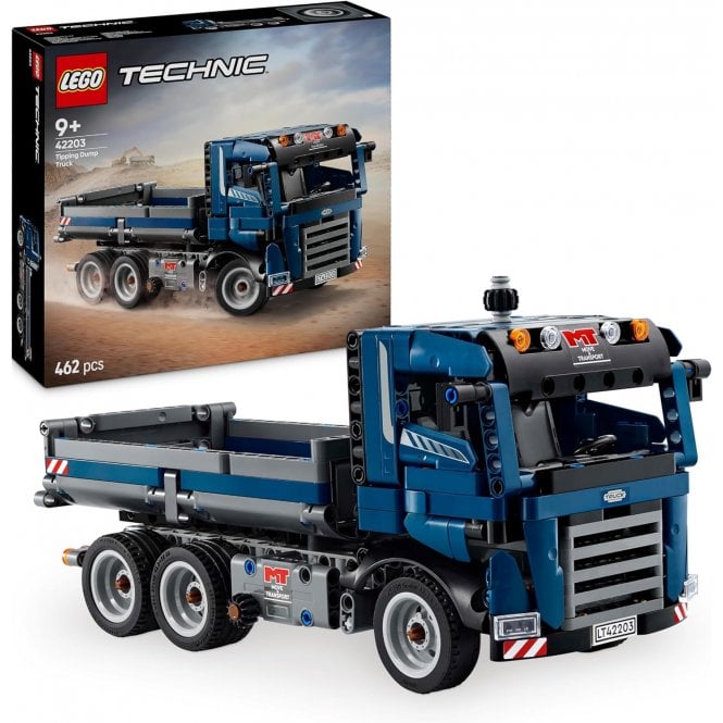 LEGO Technic Tipping Dump Truck Toy with Steering
