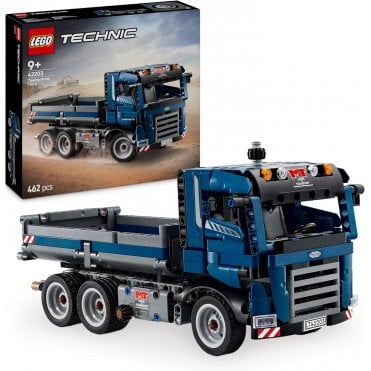 Technic Tipping Dump Truck Toy with Steering