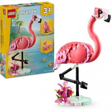 Wild Animal: Pink Flamingo