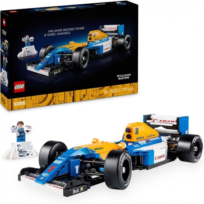 LEGO Williams Racing FW14B & Nigel Mansell