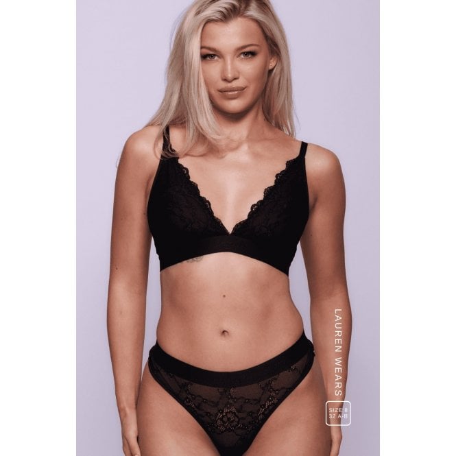 Lemonade Dolls Picot Signature Lace Bralette