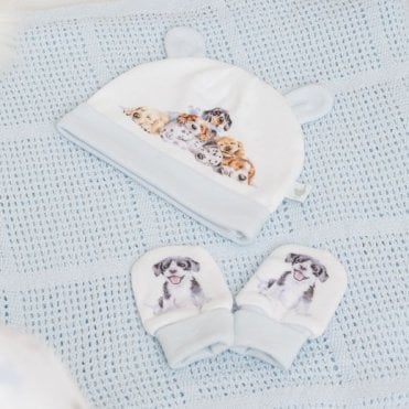 Little Paws Hat and Mitten Set