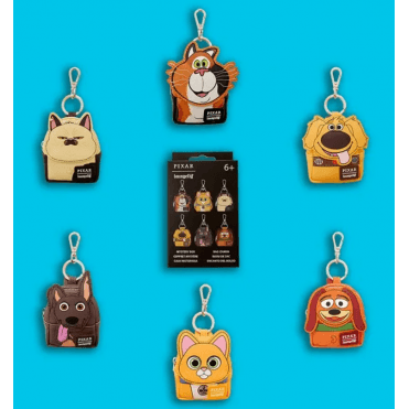 Disney-Pixar Dogs & Cats Mystery Mini Backpack Keychain Charm
