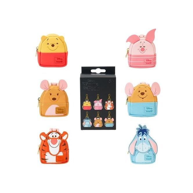 Loungefly Disney Winnie The Pooh Mystery Box Mini Backpacks Bag Charm