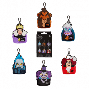 LF DISNEY VILLAINS MYSTERY MINI BACKPACK BAG CHARMS-EA