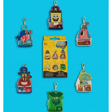 LF NICKELODEON SPONGEBOB SQUAREPANTS MYSTERY MINI BACKPACK BAG CHARMS - EACHES