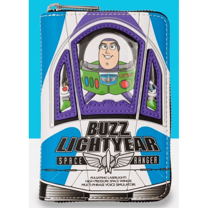 Loungefly LF PIXAR TOY STORY 30TH ANNIVERSARY BUZZ LIGHTYEAR ZIP AROUND WALLET