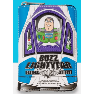 LF PIXAR TOY STORY 30TH ANNIVERSARY BUZZ LIGHTYEAR ZIP AROUND WALLET
