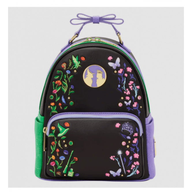 Loungefly LF UNIVERSAL WICKED FLORAL & LACE MINI BACKPACK