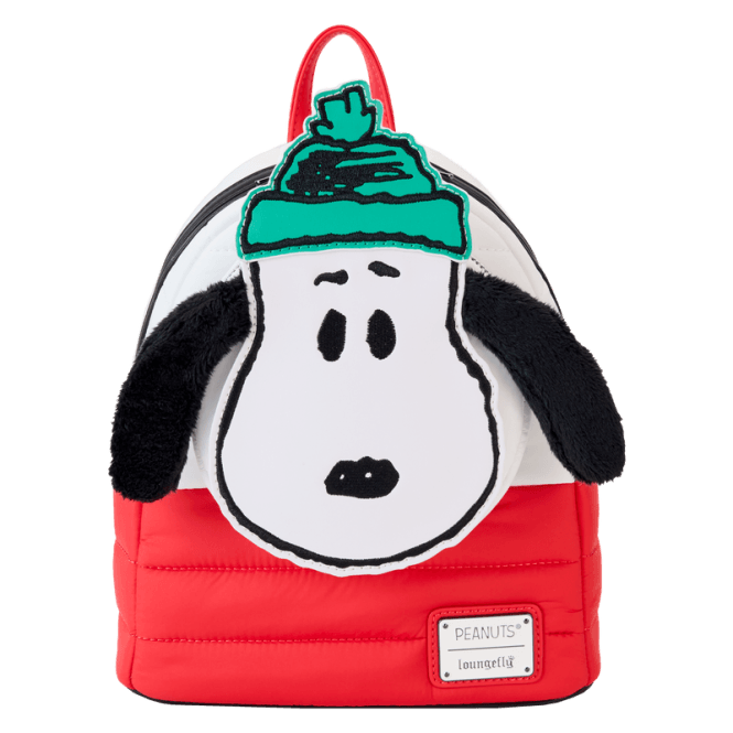 Loungefly Peanuts Snoopy Snow Day Mini Backpack