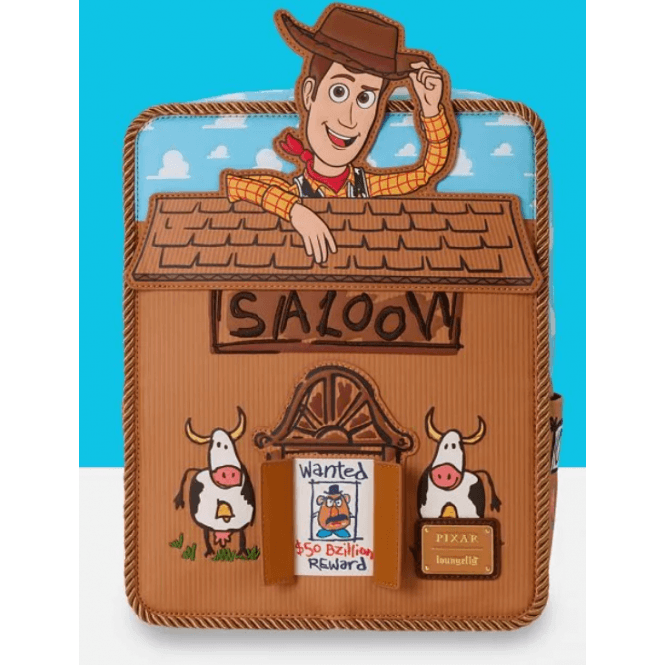Loungefly PIXAR TOY STORY 30TH ANNIVERSARY WOODY MINI BACKPACK