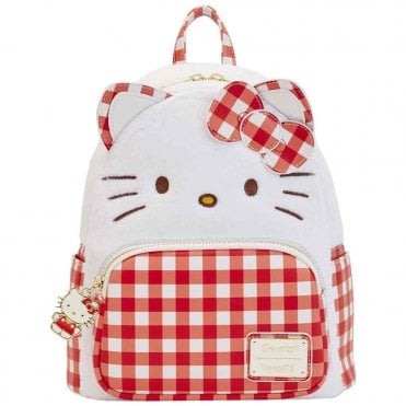 Sanrio Hello Kitty Gingham Cosplay Mini Backpack