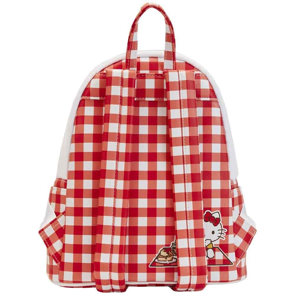 Loungefly Sanrio Hello Kitty Gingham Cosplay Mini Backpack display picture 3