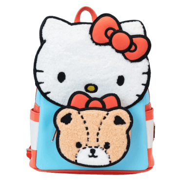 Sanrio Hello Kitty & Tiny Chum Bear Sherpa Mini Backpack
