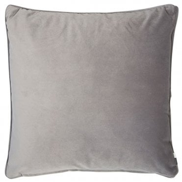 Velvet piped cushion