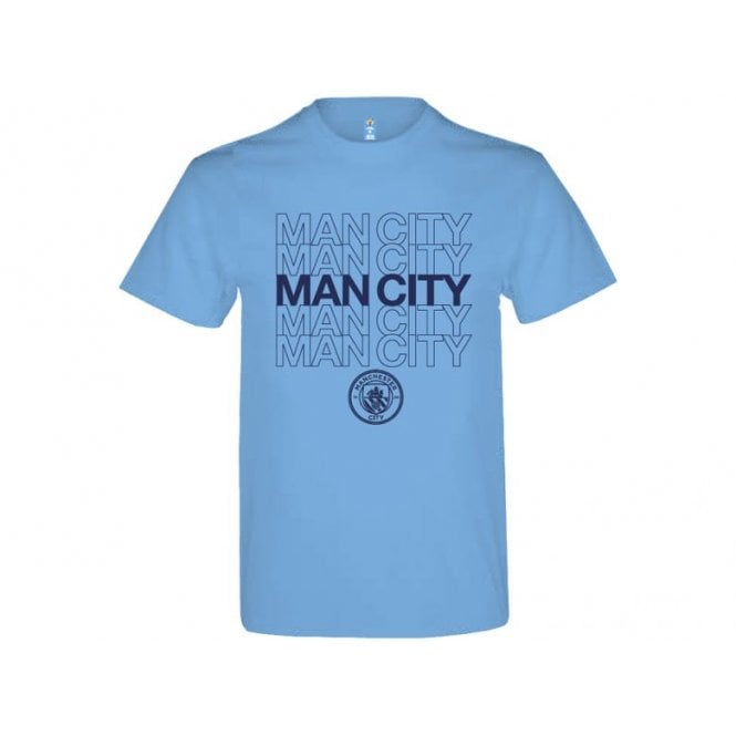 Man City Logo T Shirt