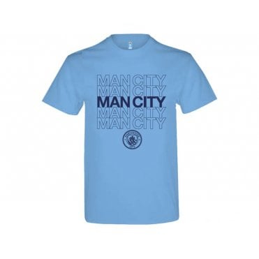 Man City Logo T Shirt