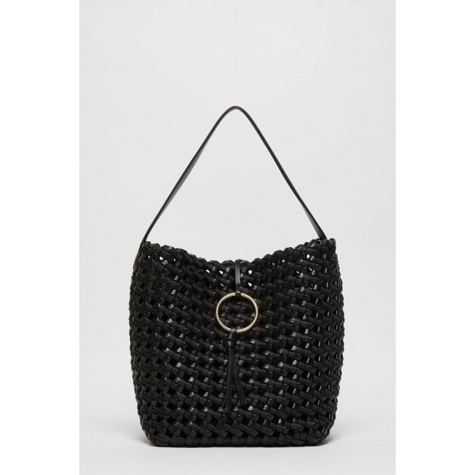 MARELLA Barca Woven Large Bucket Bag