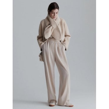 Cecil Short Jacket With Scarf Detail