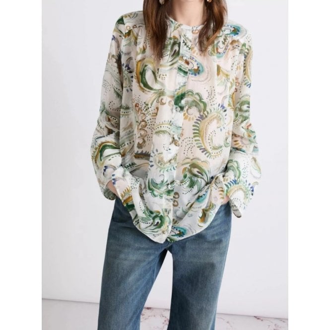 MARELLA Disco Relaxed Fit Print Shirt