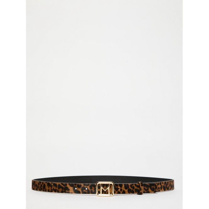 MARELLA MLAALIBI Animal Skin Print Belt