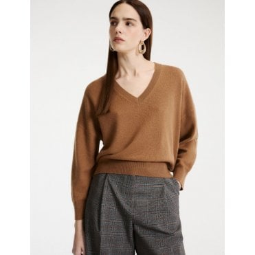 MLSEDITORE Cashmere Blend V-Neck Jumper