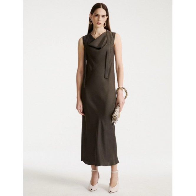 MARELLA MLSTROPICO Sleeveless Twill Dress