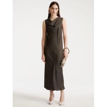 MLSTROPICO Sleeveless Twill Dress