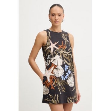Sultano Print Mini Dress
