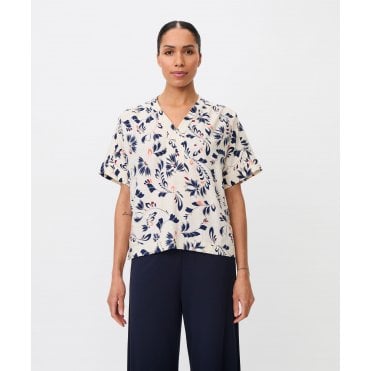MaBriova Floral Print Top