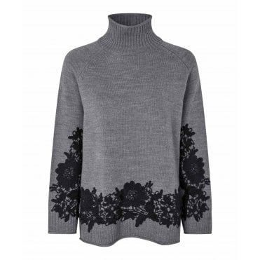 MaFalivra Lace Knit Jumper